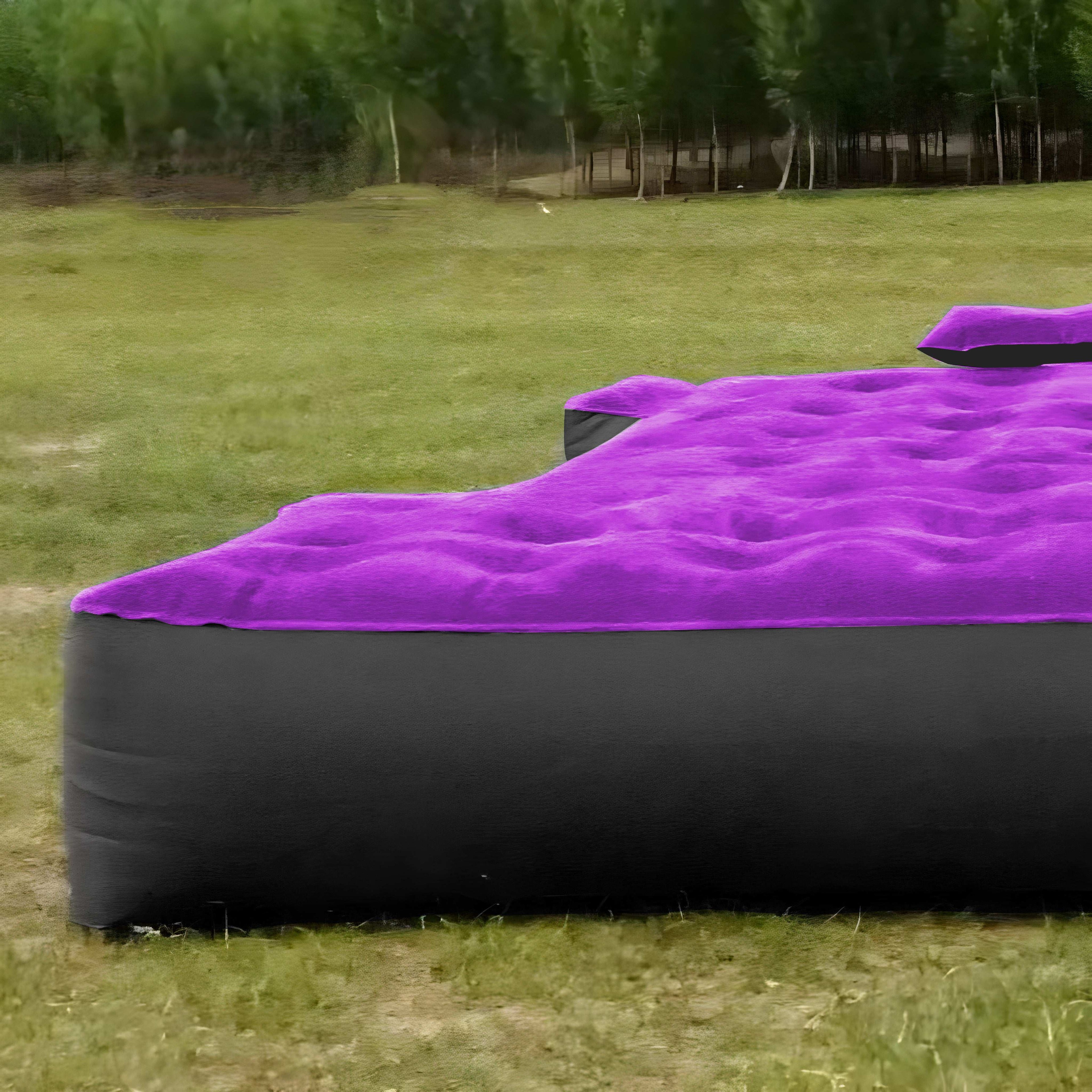 5.5-6.5ft Full Size Truck Bed Air Mattress Purple