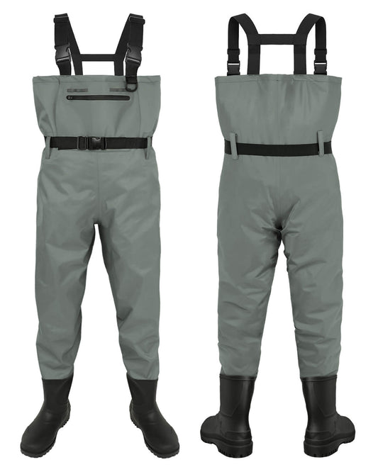 Men Women Waterproof Hunting Fishing Waders  Lightweight Green