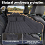 Thicken Backseat SUV/Car/Truck Air Mattress Air Bed Inflatable SUV Truck Mattress -24'' Width/Black