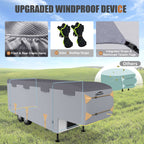DikaSun 7 Layers 5th Wheel RV Cover UV Protection Waterproof Windproof Breathable