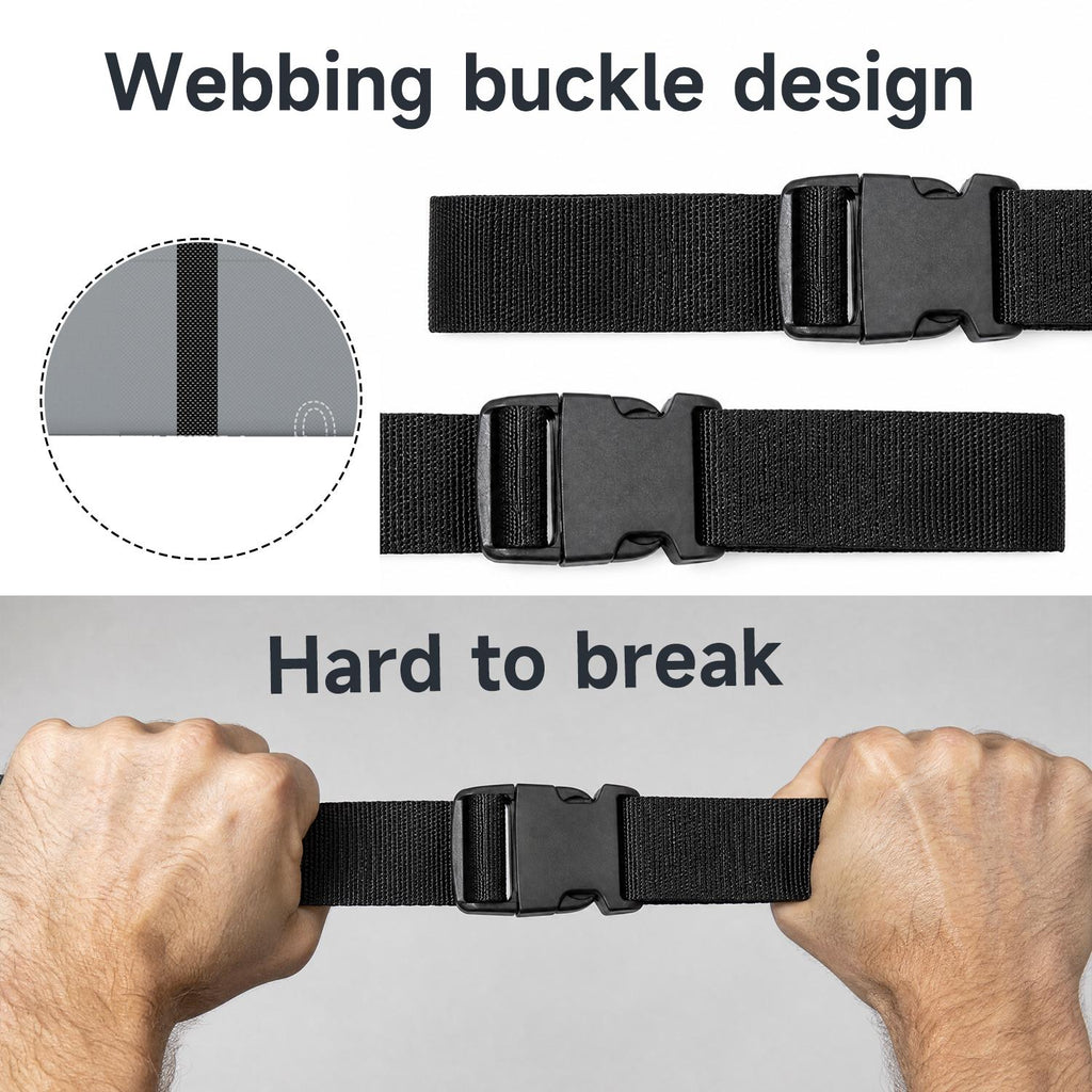Windproof RV Tie-Down Straps - Heavy Duty Straps with Gutter Guards for Ultimate Cover Security