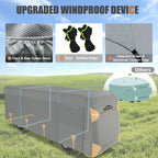 DikaSun 7 Layers Class A RV Cover Heavy Duty Anti-UV Waterproof Windproof Breathable Class A Motorhome