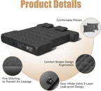 DikaSun 5.5-5.8 Ft Full Size Pickup Truck Bed Air Mattres,Grey