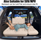 Thicken Backseat SUV/Car/Truck Air Mattress Air Bed Inflatable SUV Truck Mattress -30.31'' Width/Beige
