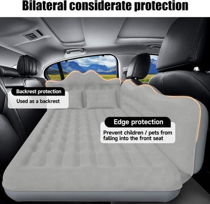 Inflatable Car Air Mattress Air Bed Backseat SUV Truck Mattress