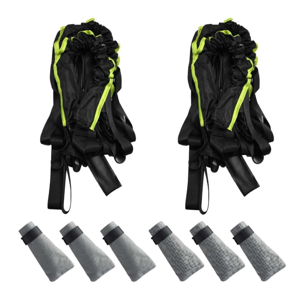 Windproof RV Tie-Down Straps - Heavy Duty Straps with Gutter Guards for Ultimate Cover Security