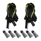 Windproof RV Tie-Down Straps - Heavy Duty Straps with Gutter Guards for Ultimate Cover Security