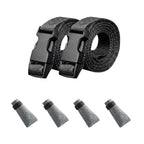 Windproof RV Tie-Down Straps - Heavy Duty Straps with Gutter Guards for Ultimate Cover Security