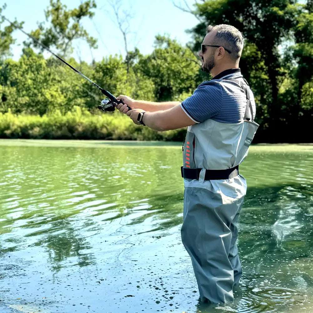 Waterproof Fishing Waders for Men Women Stocking Foot