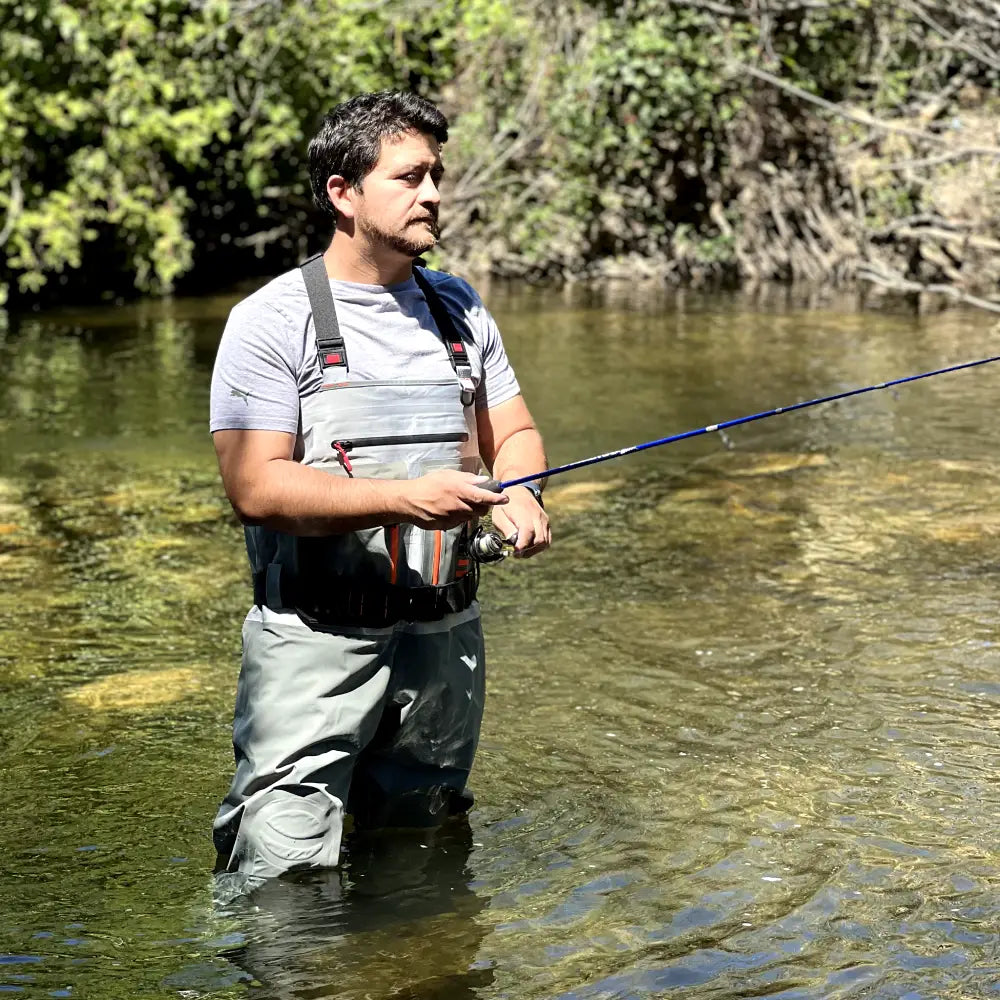 Waterproof Fishing Waders for Men Women Stocking Foot