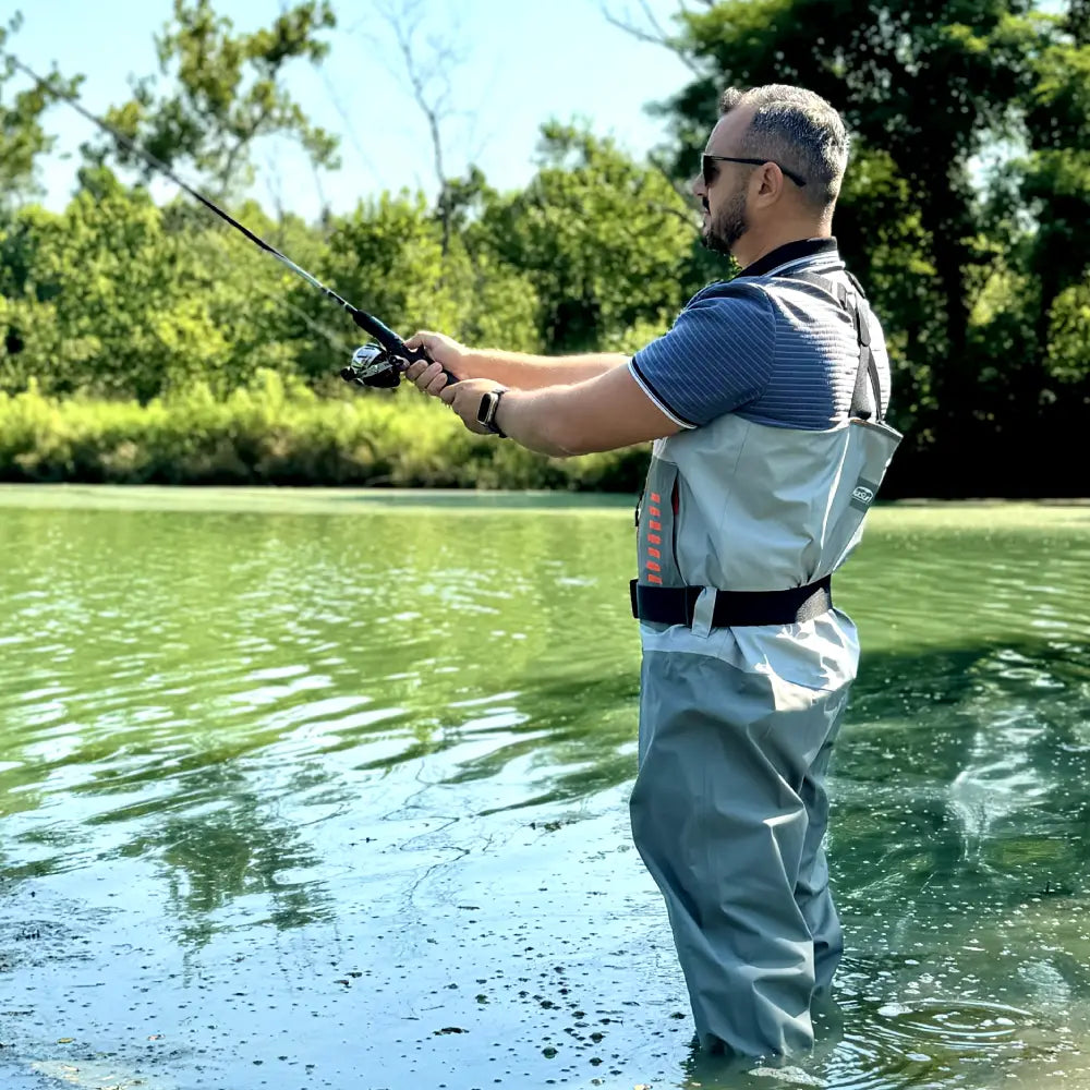 Waterproof Fishing Waders for Men Women Stocking Foot