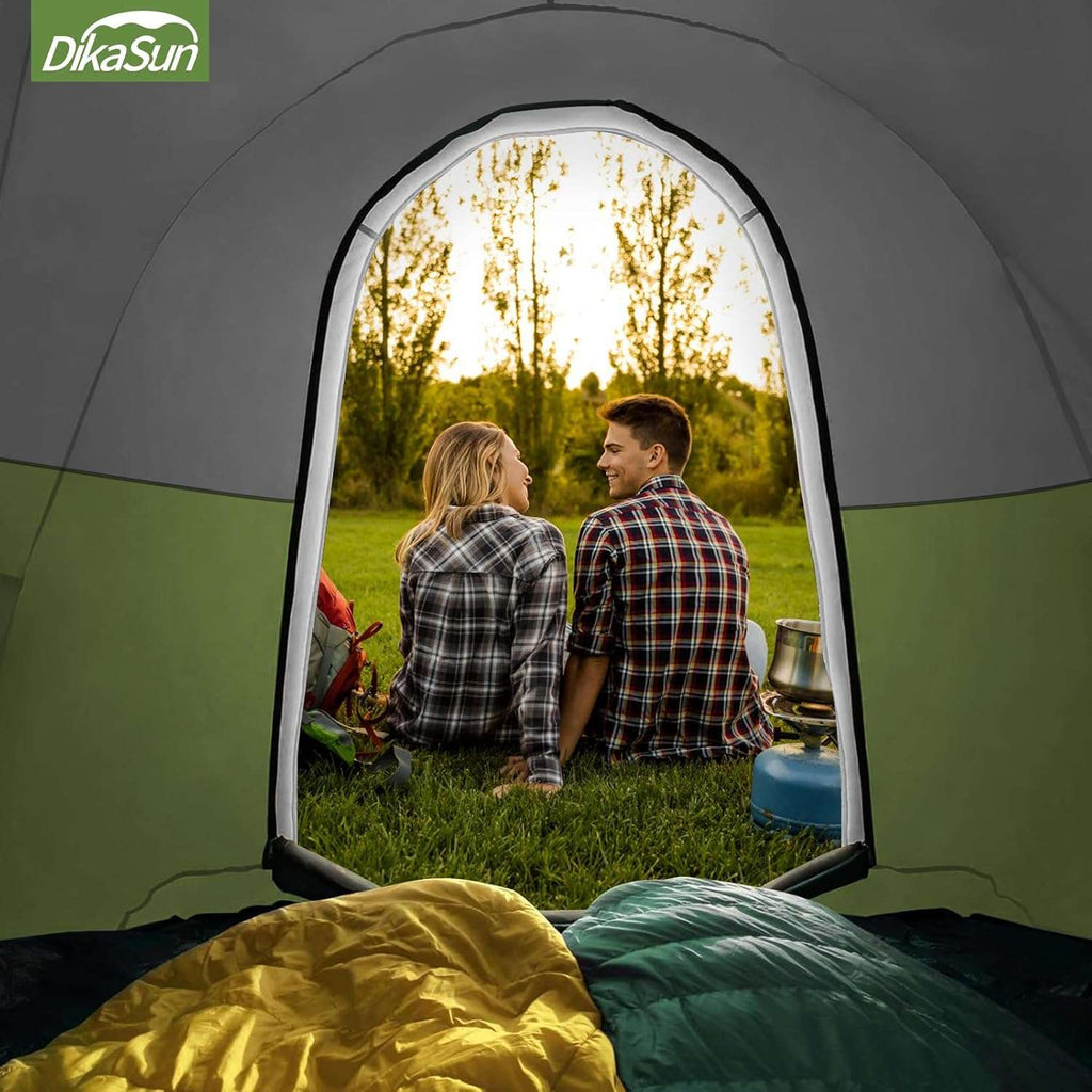 5.5-6.7ft Pickup Truck Bed Tent with Awining Green