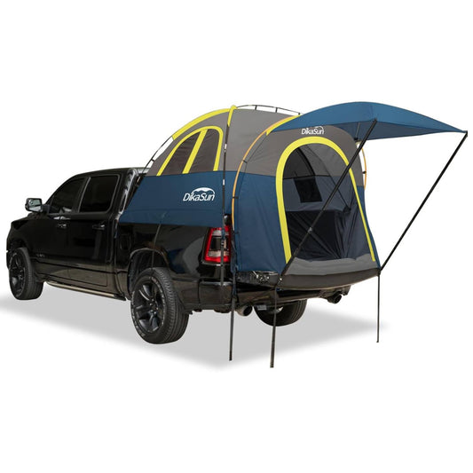 5.5-6.7ft Pickup Truck Bed Tent with Awining Navy