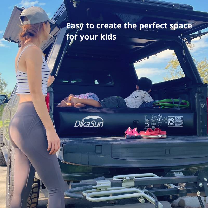 DikaSun 6.0-6.5 FT Pickup Truck Bed Air Mattress,Black