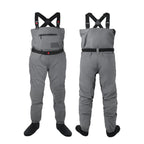 DikaSun Breathable Stocking Foot Waders for Fly Fishing (Lightweight Unisex Design for Men & Women)