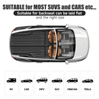 DikaSun SUV Air Mattress Upgraded Flocking and Extra Thick Oxford Surface Sleeping Bed for with Electric Pump,3M Charging Cable, Black