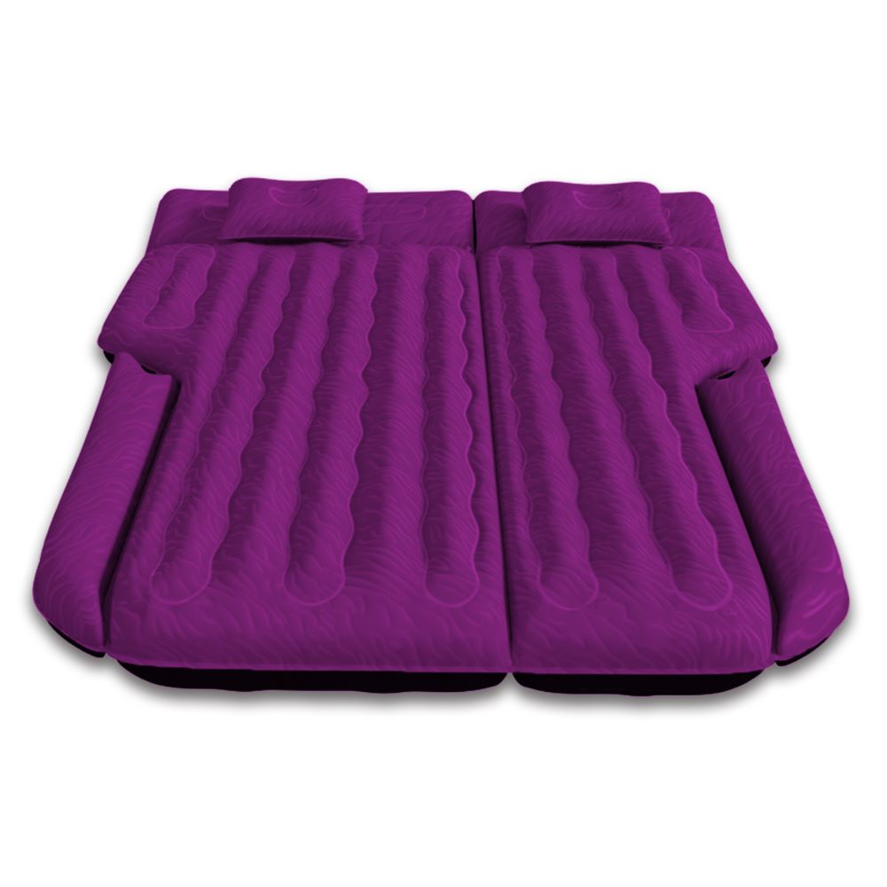 DikaSun SUV Air Mattress Upgraded Flocking and Extra Thick Oxford Surface Sleeping Bed for with Electric Pump,3M Charging Cable, Purple