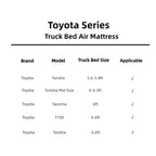 DikaSun Toyota 5.5-5.8ft | 6-6.5'  Truck Bed Air Mattress